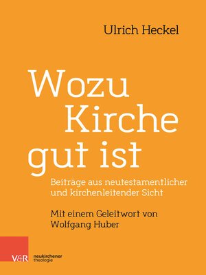 cover image of Wozu Kirche gut ist